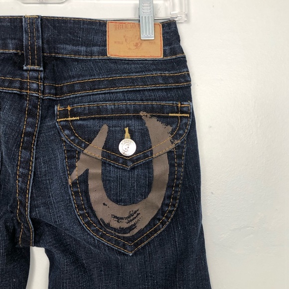 True Religion Midrise Bootcut Flare Jeans Sz 27 - Picture 6 of 10